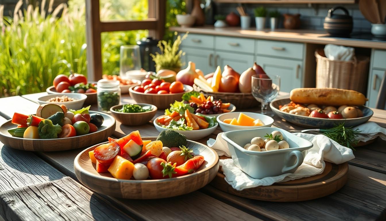 Healthy home cooking bowl