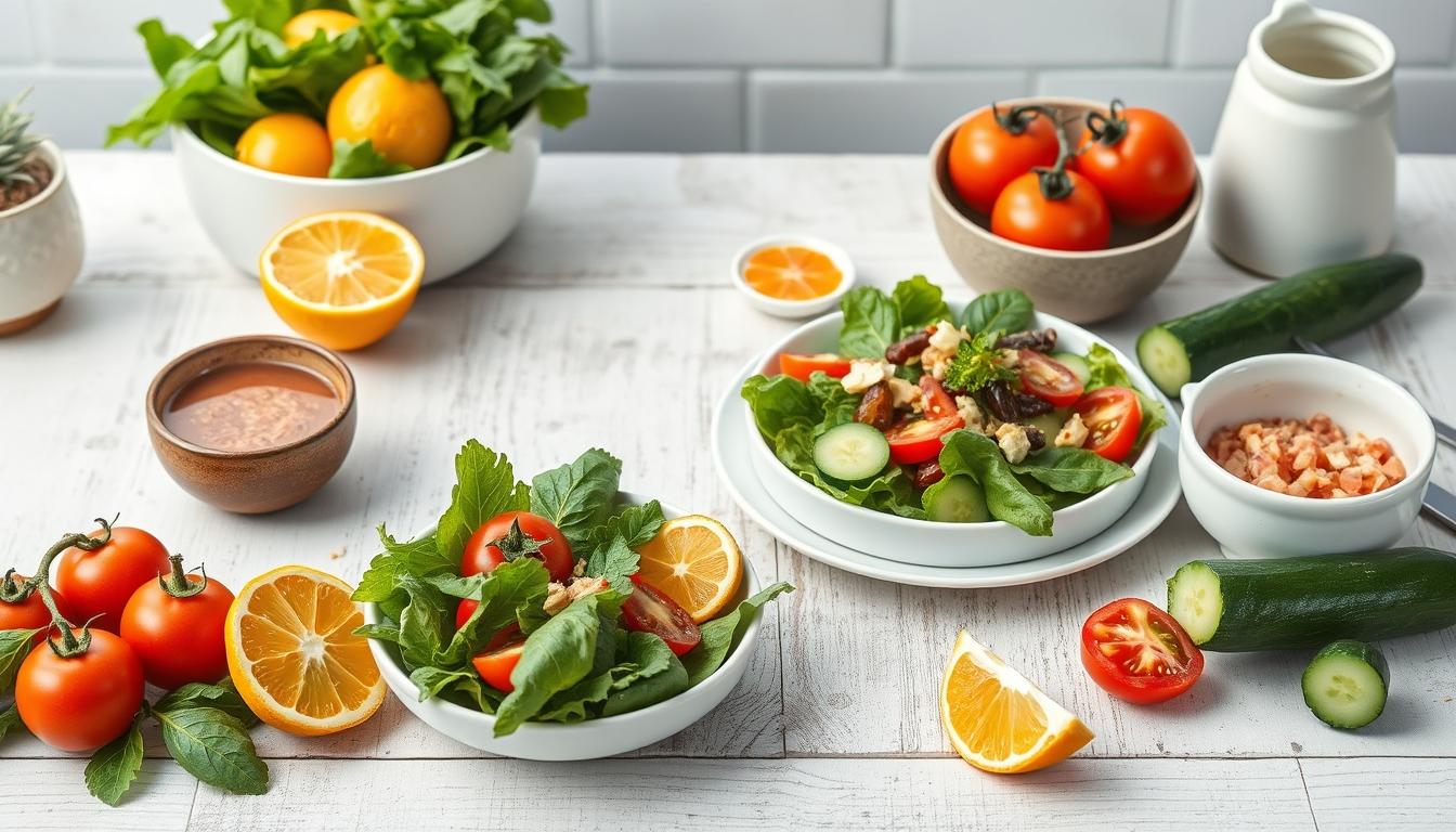 Fresh seasonal cooking dish